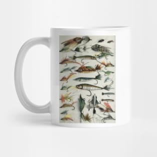 1920's Fishing Flies Mug